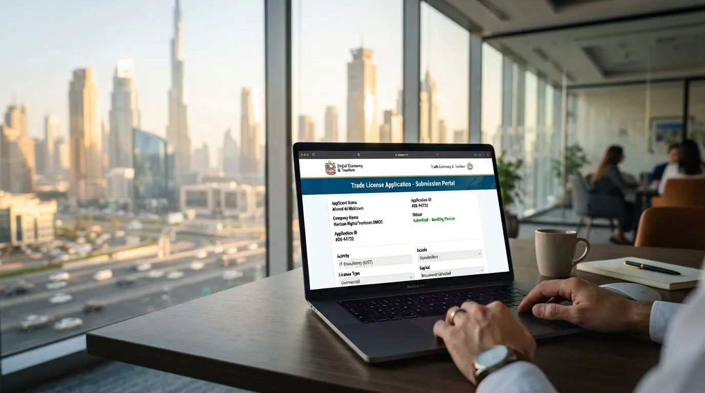 Top business setup companies in Dubai offering remote company formation online.